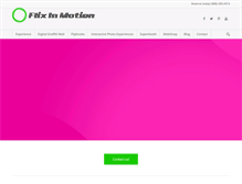 Tablet Screenshot of flixinmotion.com
